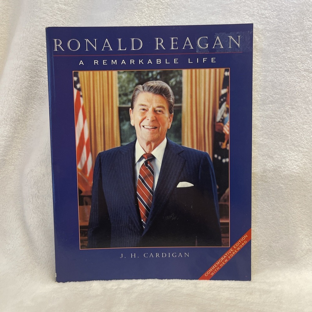 Ronald Reagan : A Remarkable Life by Jim Cardigan (1995, Trade‎ Paperback)